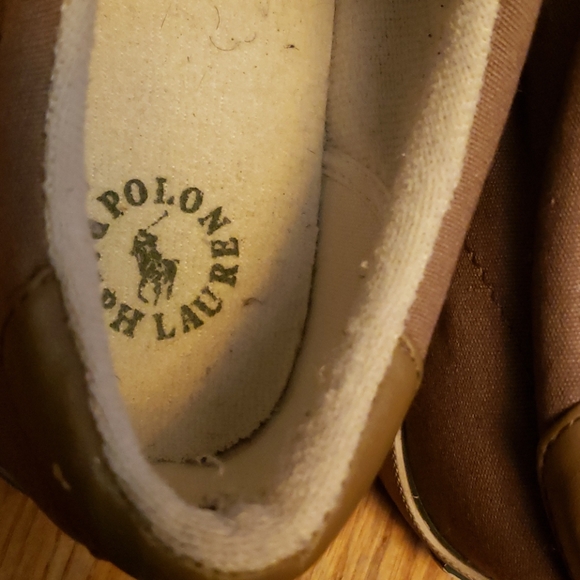 POLO RALPH LAUREN CANVAS UPPER SZ 10D - Picture 2 of 14